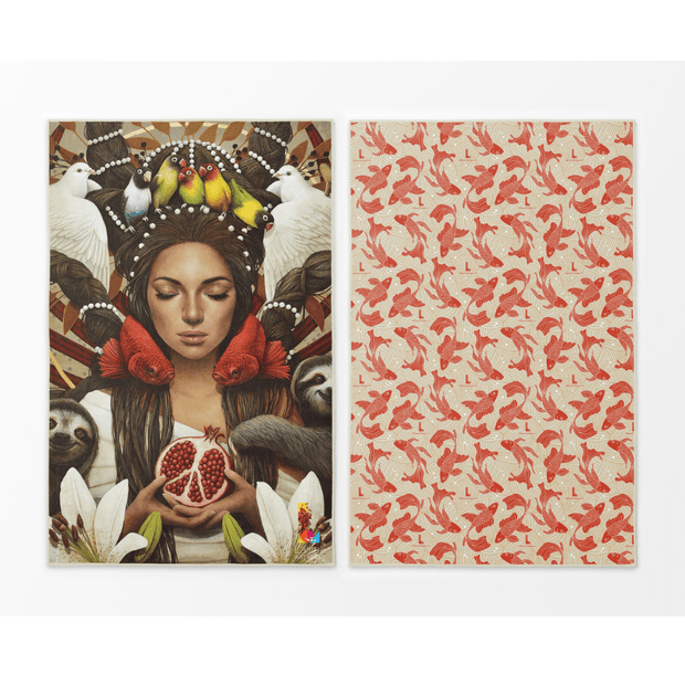 Guerrière Pacifique Beach and Travel Towel