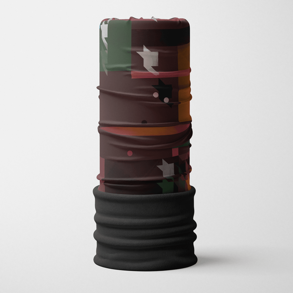 POLAR Pied de poule Marron Multifunctional Tube