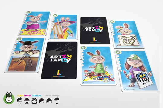 ART•ZY FAM•LY - Un jeu des 7 familles modernes
