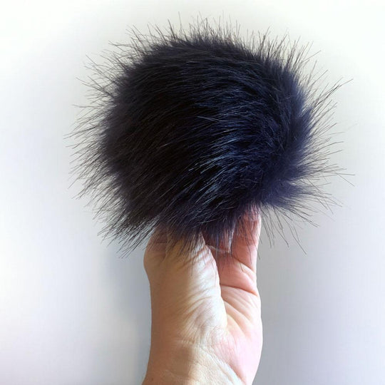 Pompon en fourrure synthétique