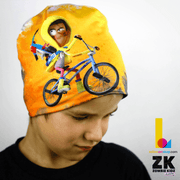 Zombie Kidz Hero On Bike Beanie